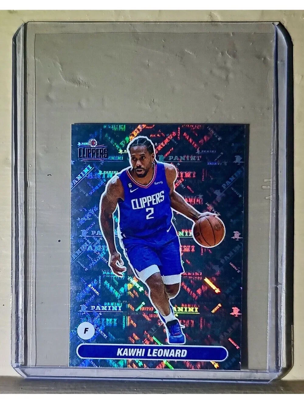 2023-24 Kawhi Leonard Panini NBA Basketball #348 Sticker LA Clippers